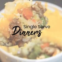 Single Serve Keto Dinners