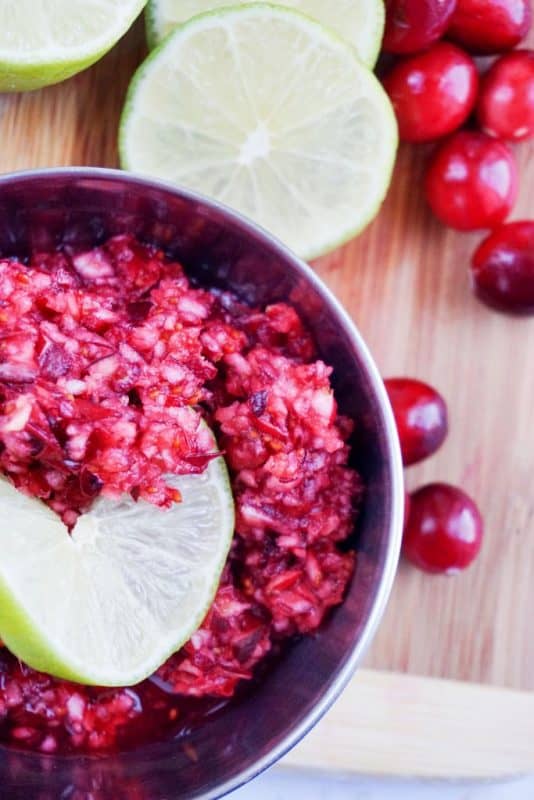 fresh cranberry relish