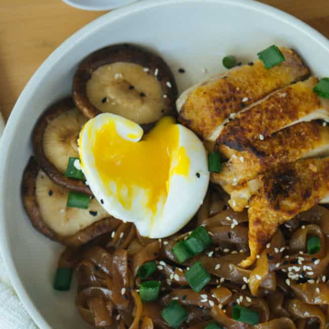 Keto Asian Noodle Bowl