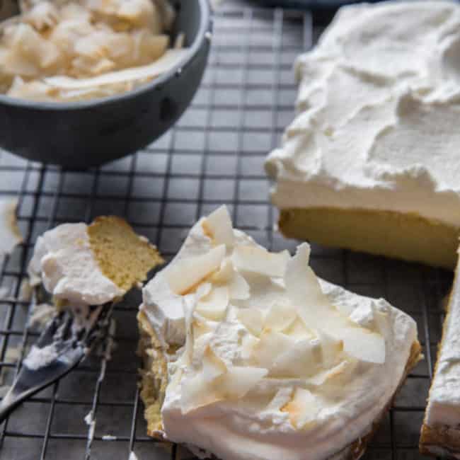 keto coconut cake