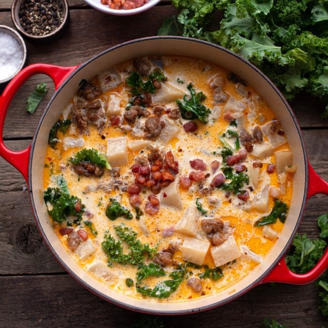 keto zuppa toscana